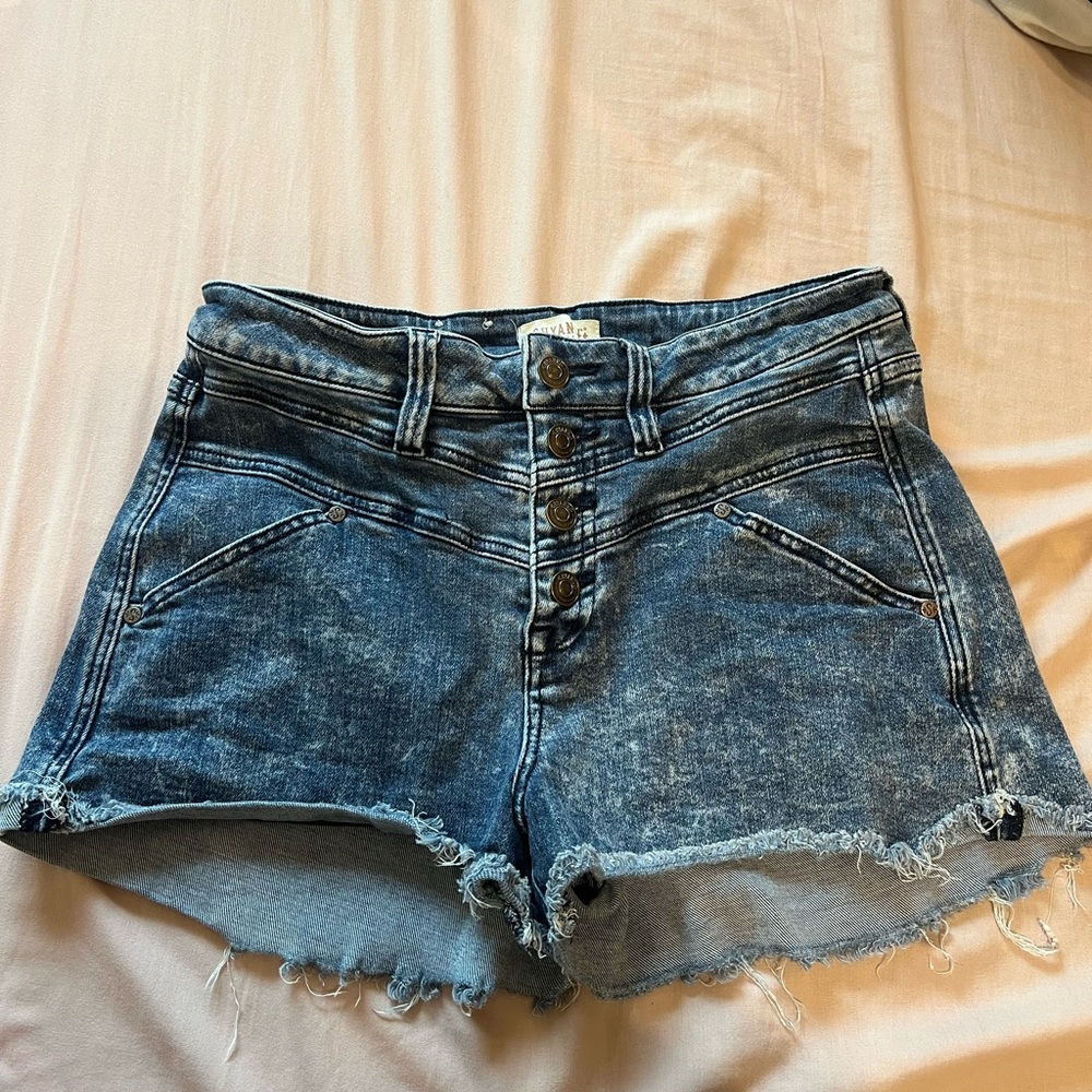 Denim Blue Women's Shorts